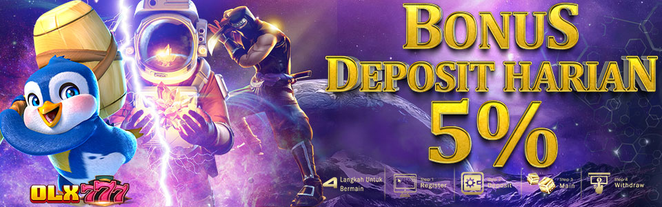 Bonus Deposit Harian 5%